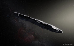 Is Oumuamua from aliens, an artist's mockup